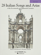 28 Italian Songs &amp; Arias of the 17th &amp; 18th Centuries High Voice