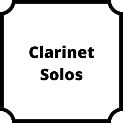 Clarinet Solos