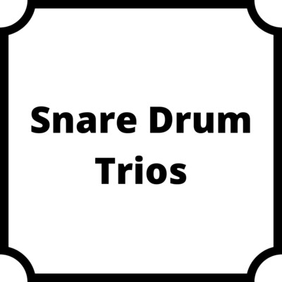 Snare Drum Trios