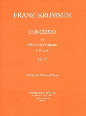 Concerto in F major, Op. 52 - Oboe &amp; Piano