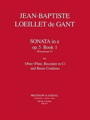 Sonata in e minor, Op. 5 Book 1