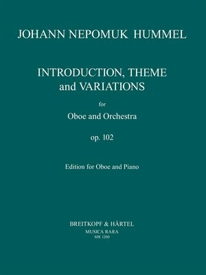 Introduction, Theme, and Variations - oboe and piano