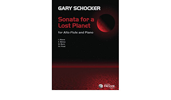 Sonata for a Lost Planet - for alto flute &amp; piano