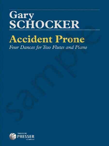 Accident Prone:  Four Dances for two flutes and piano
