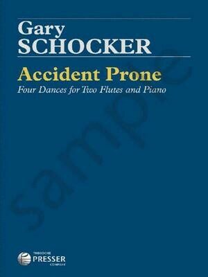Accident Prone:  Four Dances for two flutes and piano