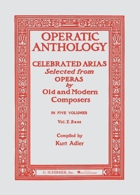 Operatic Anthology - Volume 5
