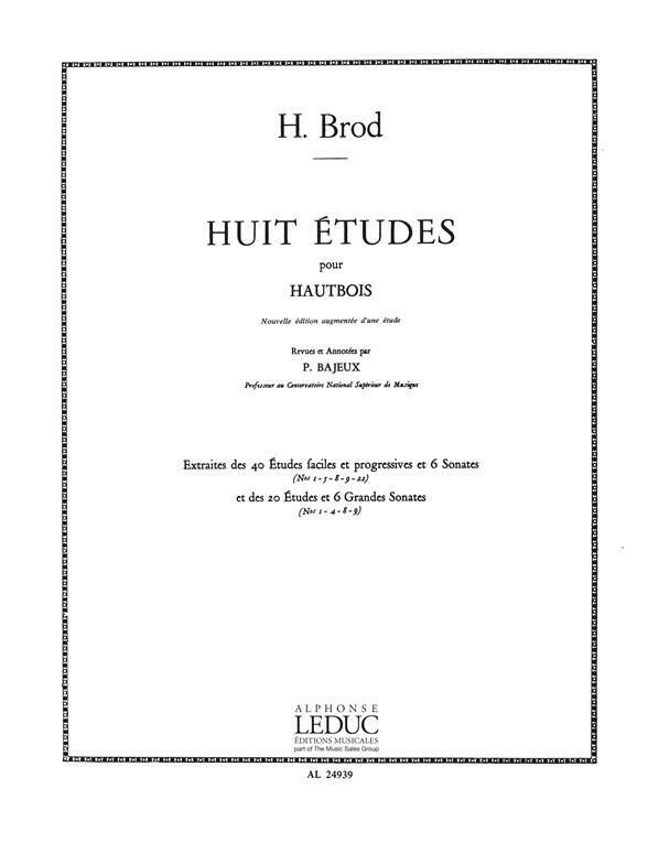 Eight Etudes for Oboe Solo