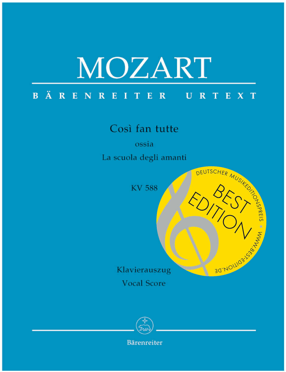 Cosi fan tutte K. 588