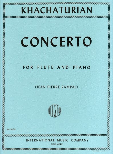 Concerto - reduction for flute and piano, trans. Rampal