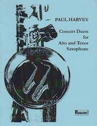 Concert Duets for Alto and Tenor Saxophone [XD3002]