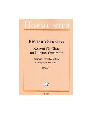 Richard Strauss: Konzert für Oboe und kleines Orchester D-Dur - trio for two oboes and English horn, arrangedy by Alexandre Oguey