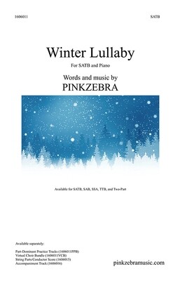 Winter Lullaby Part-Dominant MP3 SATB Multi-User Tracks