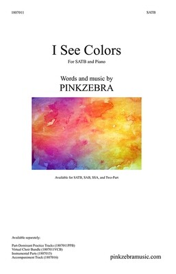 I See Colors SAB Virtual Choir Bundle