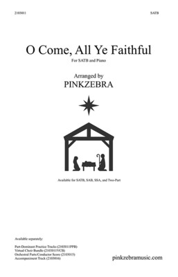 O Come, All Ye Faithful SSA Virtual Choir Bundle