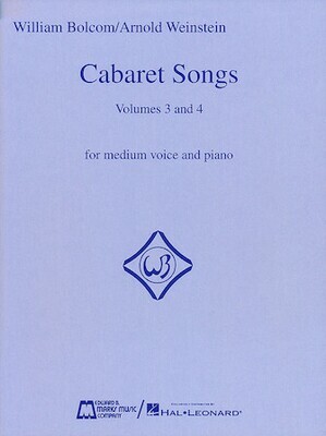 Cabaret Songs Volumes 3 and 4