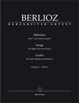 Berlioz Songs for Voice and Piano Vol.2