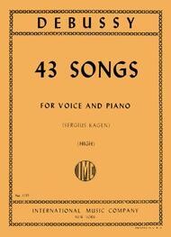 43 Songs for Voice and Piano