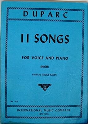 11 Songs for Voice and Piano