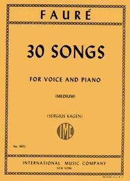 30 Songs for Voice and Piano