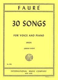 30 Songs for Voice and Piano