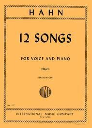 12 Songs for Voice and Piano