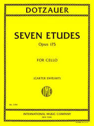 Seven Etudes Op 175 for Cello