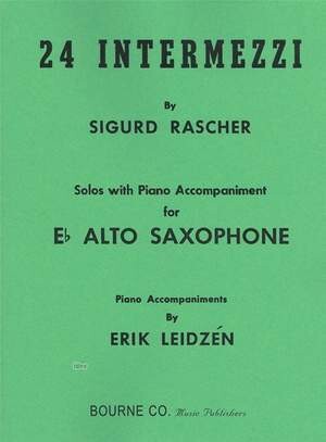 24 Intermezzi for alto sax
