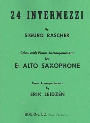 24 Intermezzi for alto sax