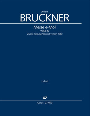 Mass in E Minor (vocal score)