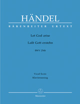 Let God arise HWV 256b - Vocal Score
