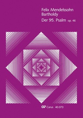 Psalm 95, Op. 46 - Vocal Score