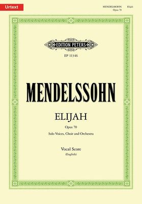 Elijah, op. 70 Vocal Score (English)