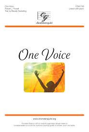 One Voice