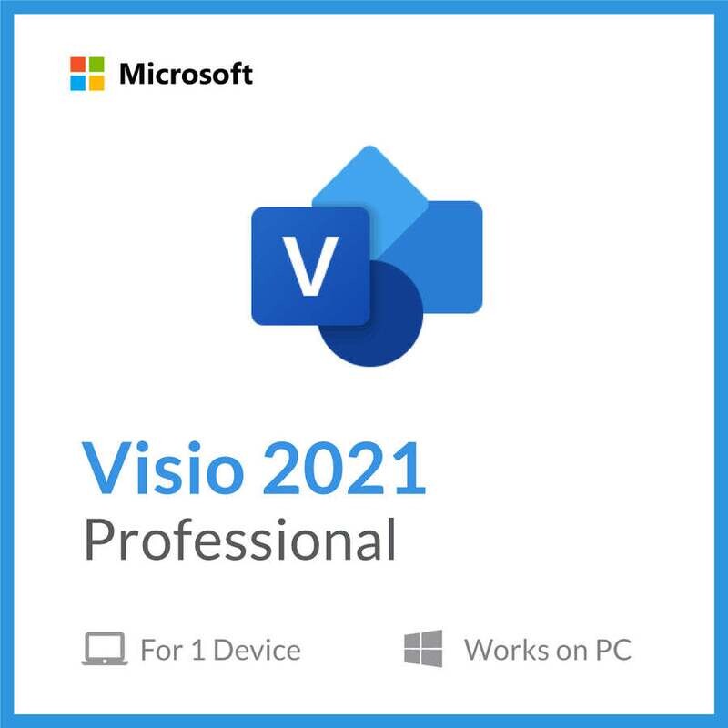 Microsoft Visio 2021 Professional Product Key RETAIL License