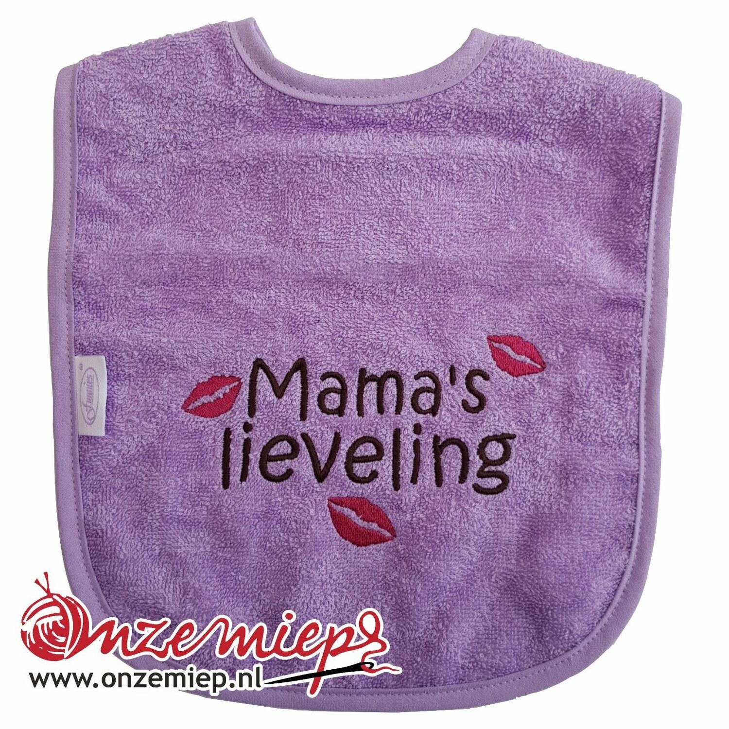 Lavendel slab met &quot;Mama&#39;s lieveling&quot;