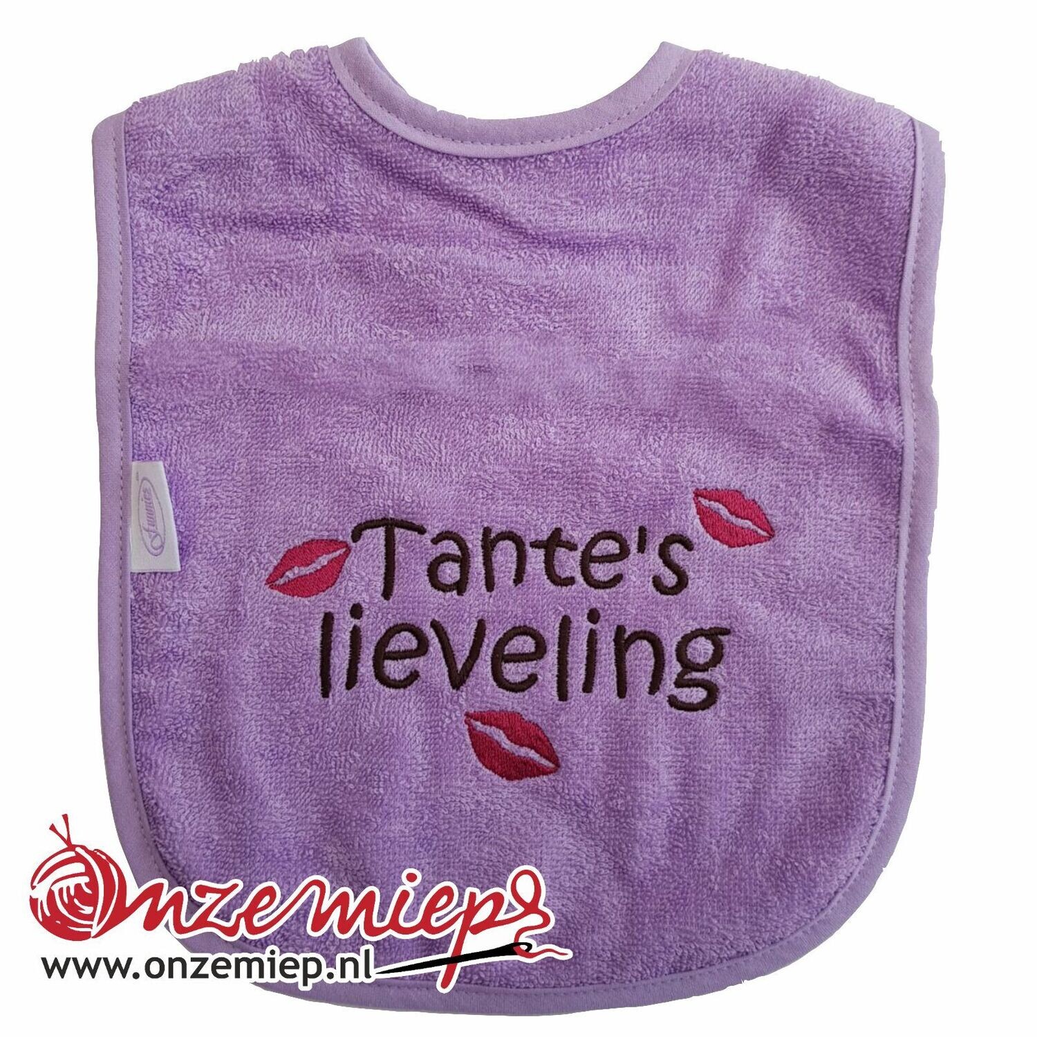 Lavendel slab met &quot;Tante&#39;s lieveling&quot;