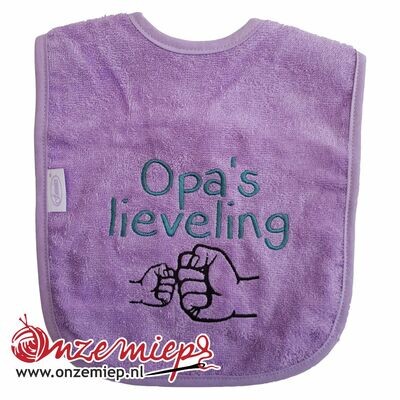 Lavendel slab met &quot;Opa&#39;s lieveling&quot;