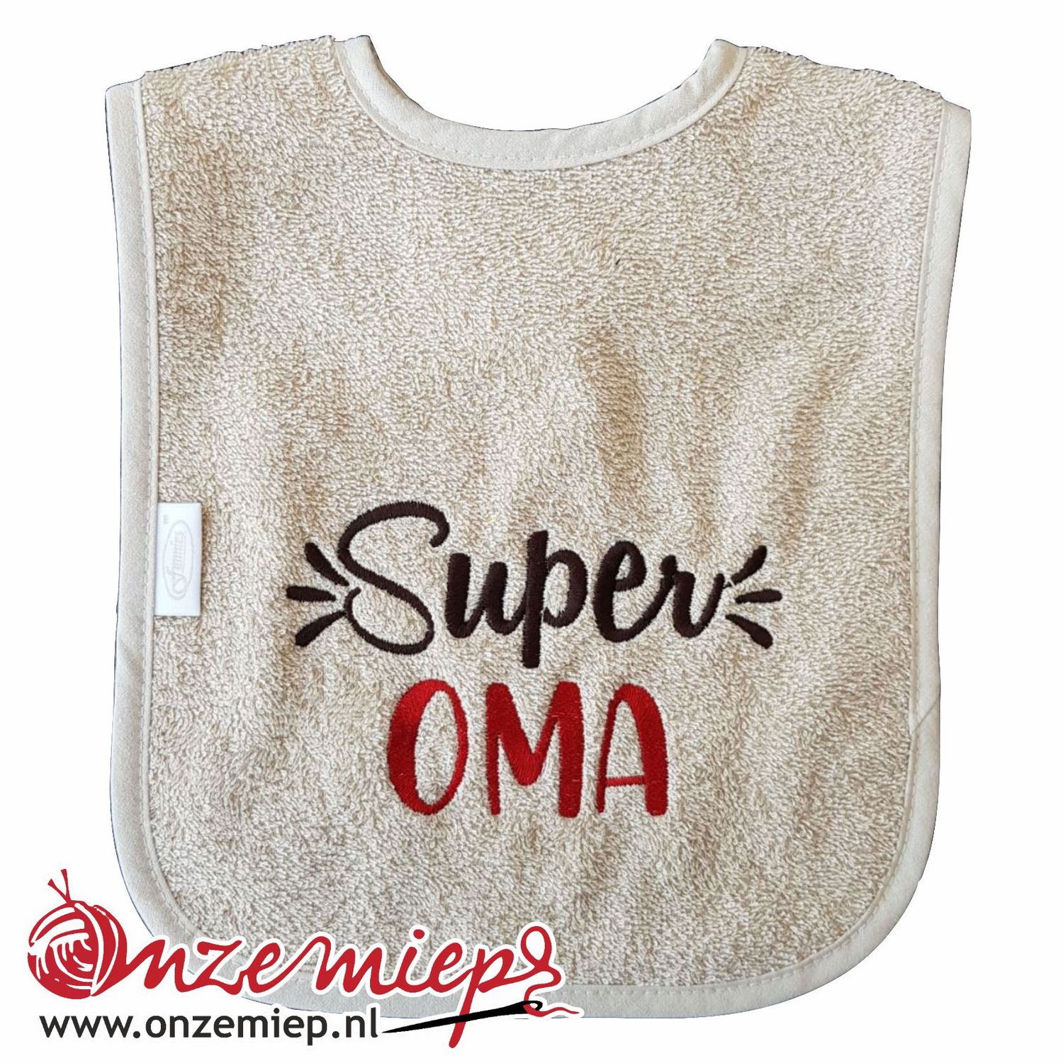 Crème slab met &quot;Super Oma&quot;
