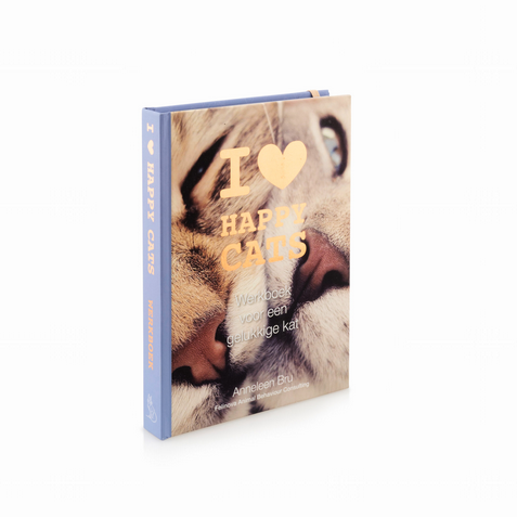 work book &#39;I love happy cats&#39; - Anneleen Bru (NL)