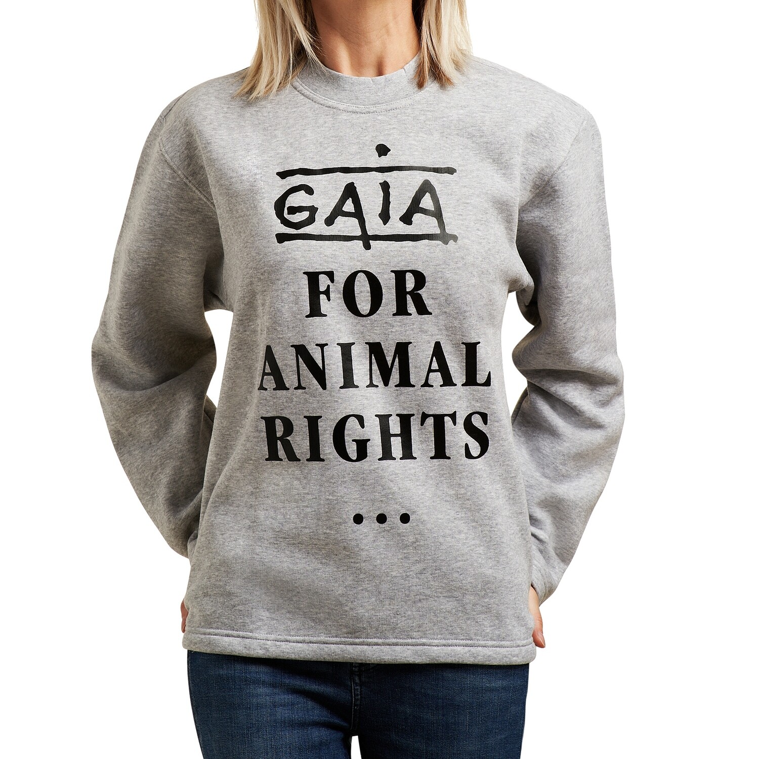 sweater &#39;GAIA - For animal rights&#39; (unisex)