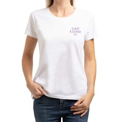 t-shirt &#39;Cat lover&#39; (women)