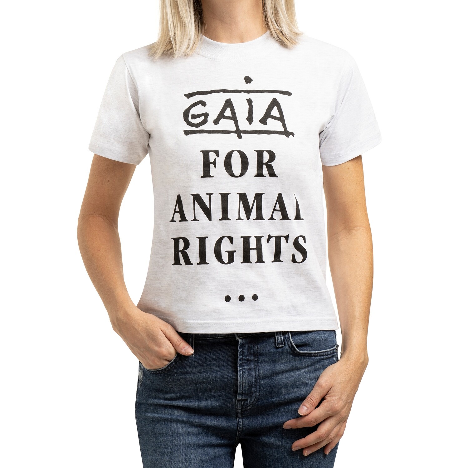 shirt &#39;GAIA - For animal rights&#39;