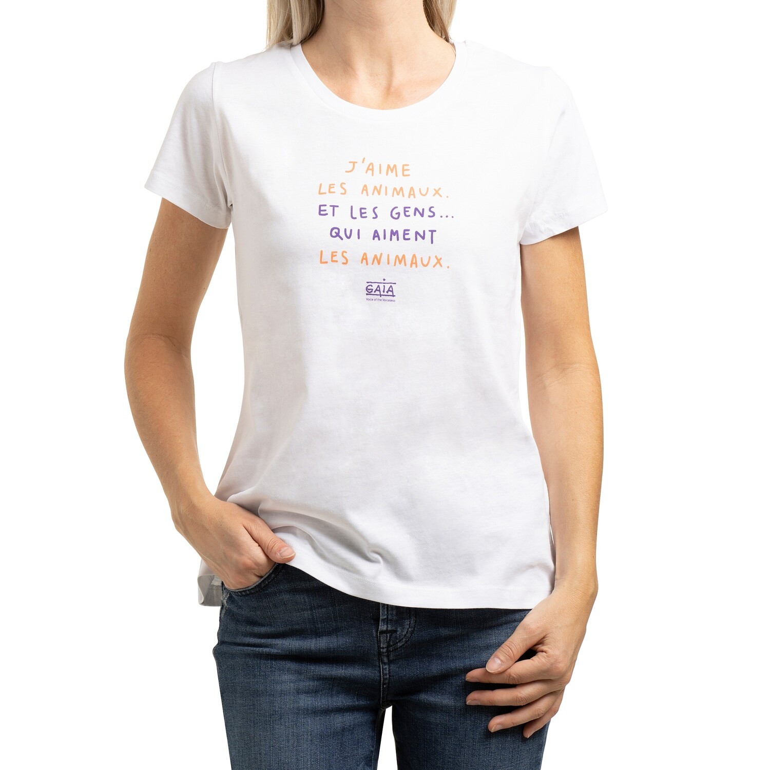 shirt 'J'aime les animaux' (women)