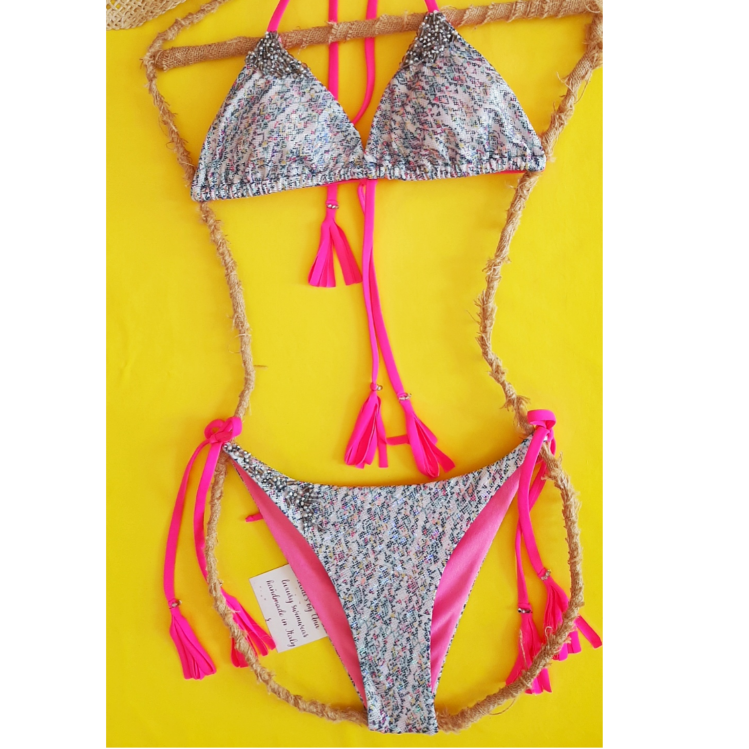 Lolitas silver set bikini