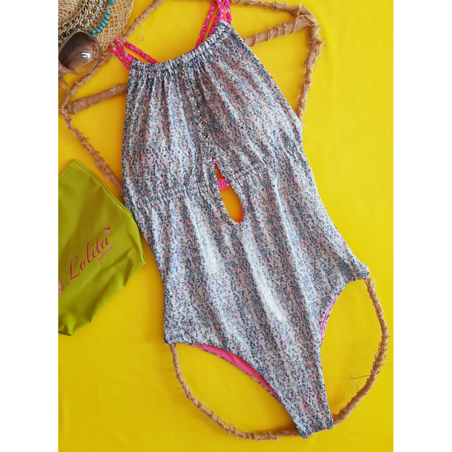 Lolita&#39;s silver one pice swimsuit
