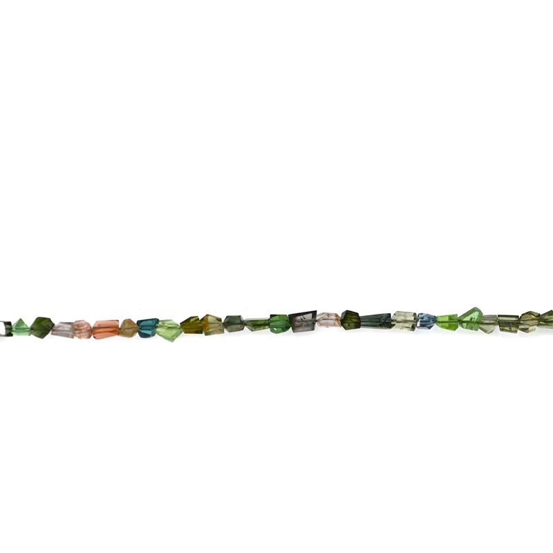 Collier en tourmalines vertes