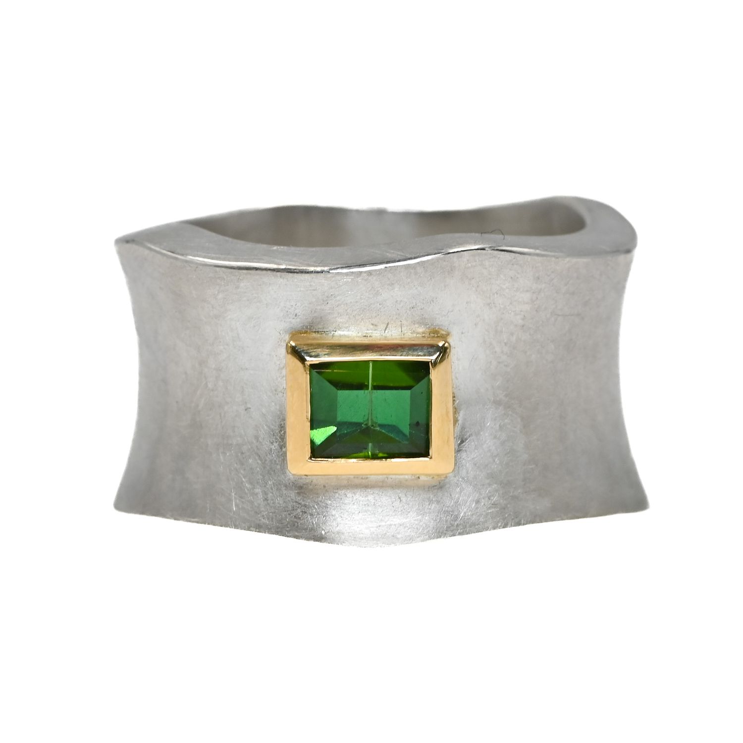 Bague argent et tourmaline