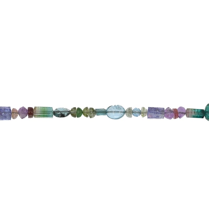 Collier de pierres fines (grandes)