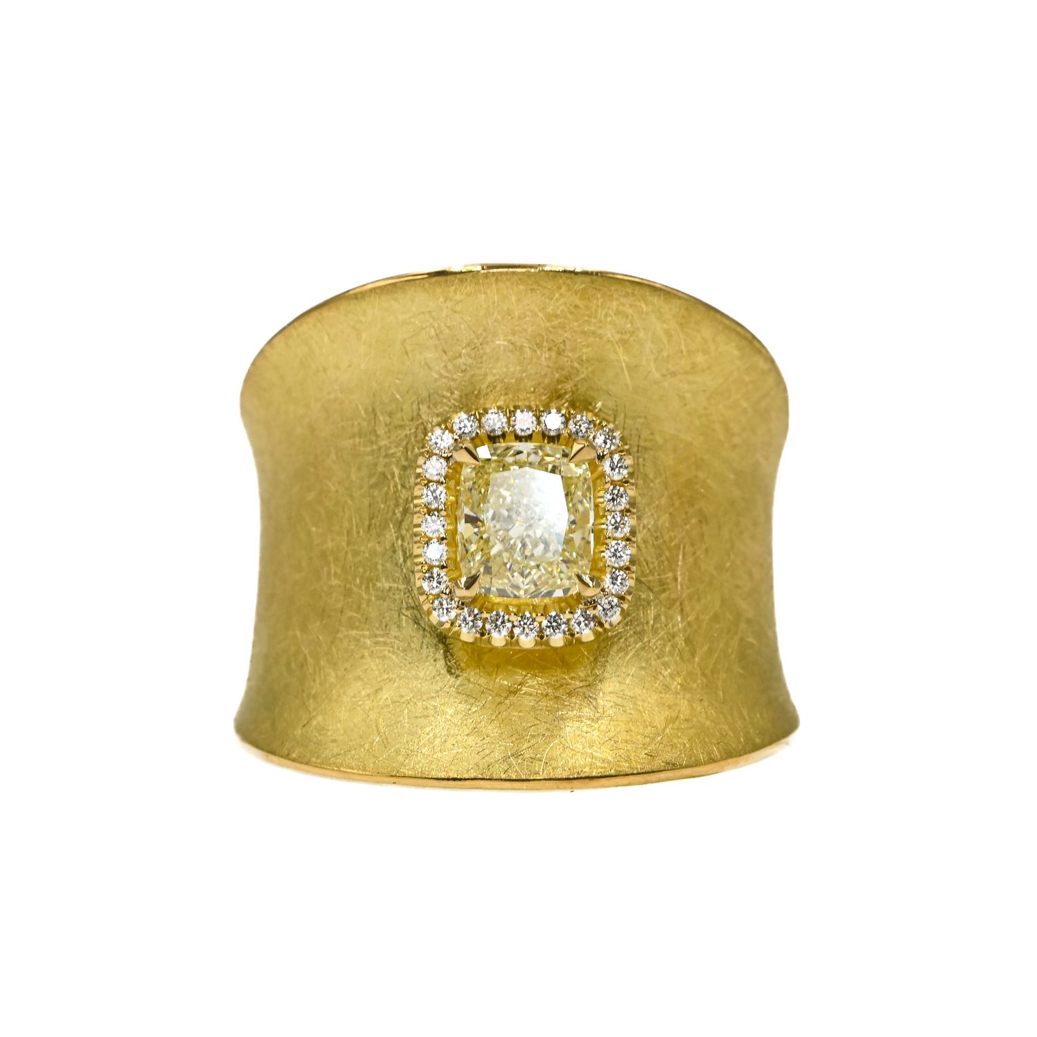 Bague or et diamant 1.05 carats