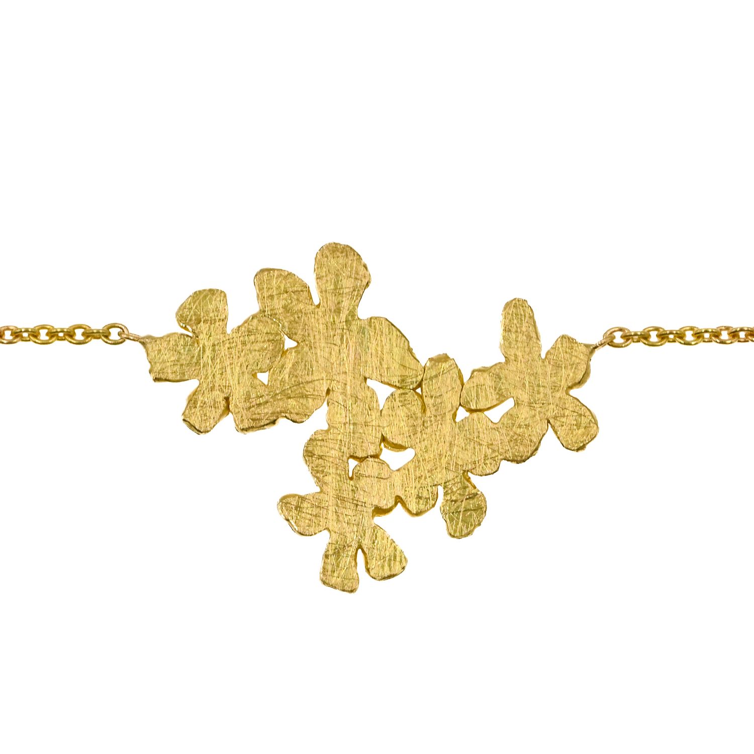Collier bouquet de fleurs